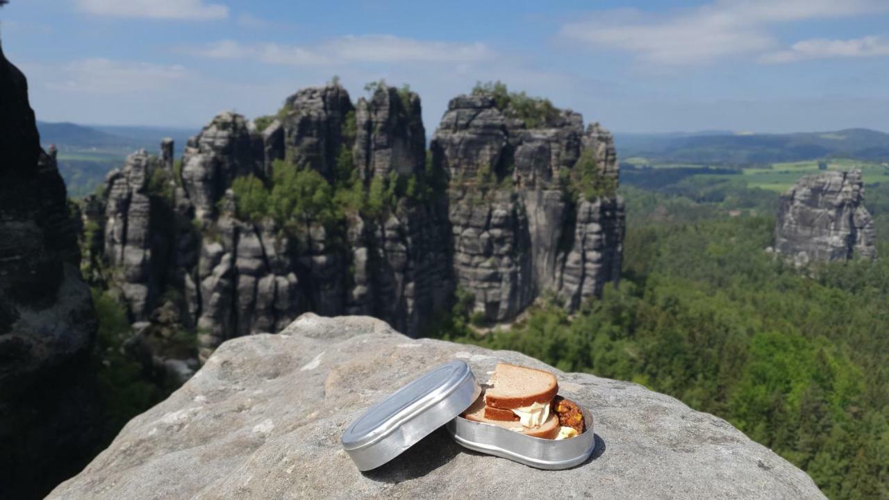 Pension Goldstueck Bad Schandau Exteriér fotografie
