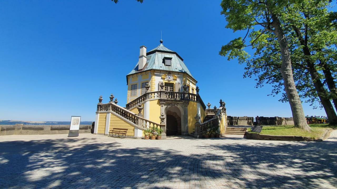 Pension Goldstueck Bad Schandau Exteriér fotografie