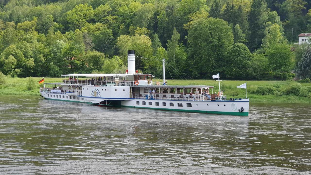 Pension Goldstueck Bad Schandau Exteriér fotografie